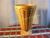 Longaberger Collectors Club Floral Vase Basket