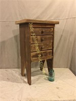 Primitive 30" 4 drawer chest/stand
