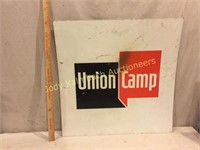 Union Camp Tin Field Sign