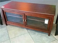 48" TV Stand.  Wood and Glass