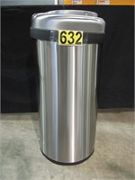 Stainless Steel Trash Cans - Out Of Box