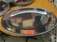 Oval S/S Serving Platters