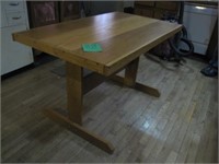 4' x 2 1/2' Oak Table