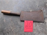 18 1/2" Old Meat Cleaver
