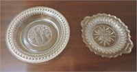 Pair of antique candy dishes