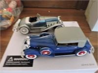 Pair of model cars