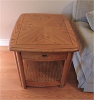 Skylar Pepplar end table with drawer