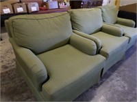 3 (sage colored) chairs