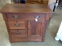 ANTIQUE WASH STAND / CABINET