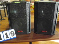 Panasonic Ramsa speakers. mdl WS-T212. 300 watts