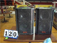 Panasonic Ramsa speakers. mdl WS-T212. 300 watts