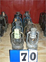 Assorted Oil lanterns