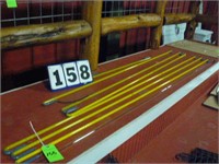 (8) Neon tubes, range from 3 ft to 7 ft