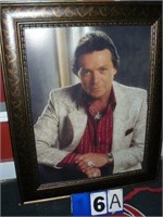 Framed print of Mickey Gilley approx 40 in by 50