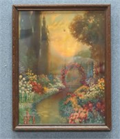 Vintage Print " Blooming Time" By R. Atkinson Fox