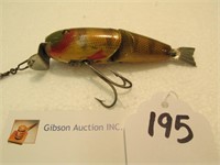 Vintage Dam Lure - jointed minnow