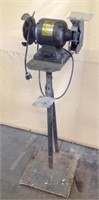 Cummins C-140 commercial 6" grinder on stand.