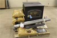 UNITED STATES CORN/PELLET STOVE WITH (5) BAGS OF