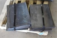 ASSORTED SHEETS OF METAL