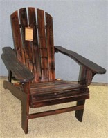 "Leigh Country" Charred Wood Adirondack Chair