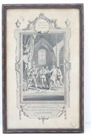 Russels History of England (1777) Engraving Print