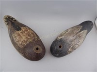 2 Hand Painted Decoy Bodies