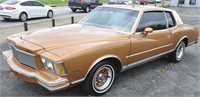 1978 Monte Carlo Vehicle Auction