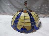 Stained Glass Lampshade/ finial