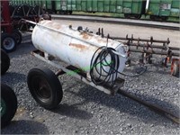 Propane Weed Burner on Axle