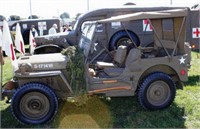 WWII 1942 WILLYS MB US ARMY MASH JEEP