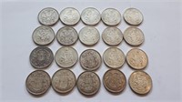 Canadian 50 Cent Coins 1953 - 1966