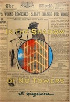 IN THE SHADOW OF NO TOWERS, ART SPEIGELMAN, SIGNED