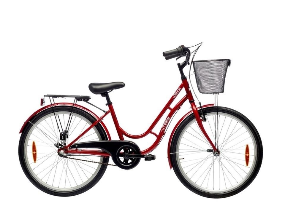 drivende Rotere vækstdvale PUCH Sky 24" rød - 2019, pigecykel 3 Gear | Campen Auktioner A/S
