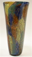 Italian Cristallaria Stile de Arte Murano Vase
