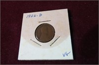 1922(D) LINCOLN CENT - KEY DATE