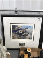 Ducks Unlimited lithograph, signed/numbered