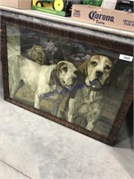 Dogs picture, 38.5 x 27.5