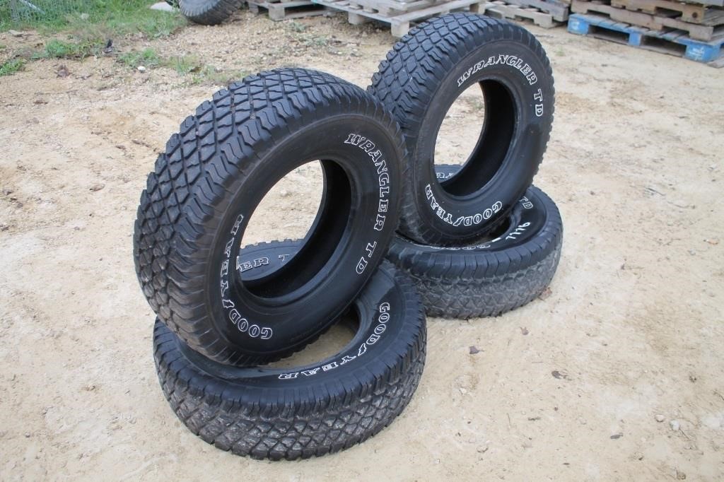 4) GOODYEAR WRANGLER TD LOAD RANGE C TIRES | SPENCER SALES