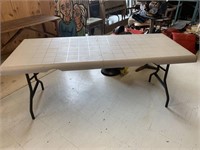 Folding Resin Table