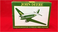 John Deere Limited Edition DC-3 Airplane Bank