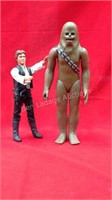 Star Wars- Han Solo, Chewbacca Figures