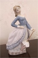 Lladro figurine with parasol
