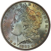 $1 1883 PCGS MS68+ CAC CORONET COLLECTION