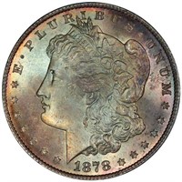 $1 1878 8TF PCGS MS67 CAC CORONET COLLECTION