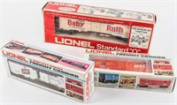 Vintage Lionel Trains Baby Ruth, Wheaties, Schlitz