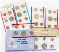 Coin Lot of (3) US Mint Uncirculated Coin Sets