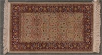Fine silk Hereke rug, approx. 2 x 3.3