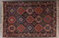 Persian Yelameh rug, approx. 7 x 10.3