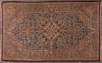 Semi-antique Kerman rug, approx. 4.6 x 11.2