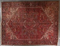 Persian Herez carpet, approx. 10.8 x 13.10